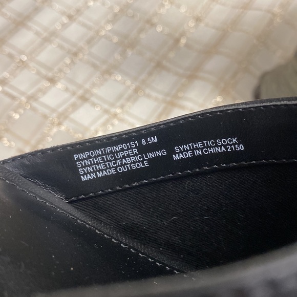 Steve Madden Spiked Pointed Toe Slide On Flats - Picture 5 of 6